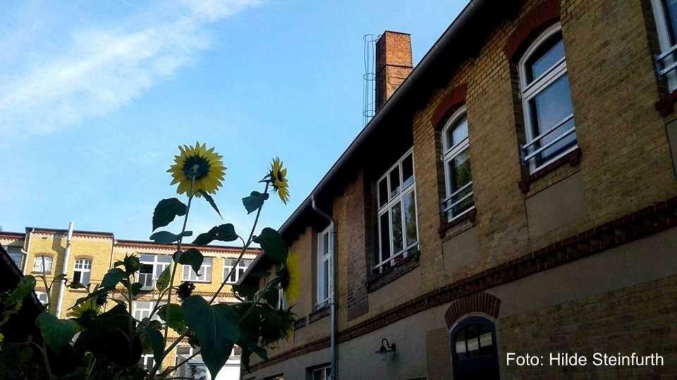 Klassmo Kulturcafe&Gaestehaus Mit Kulturwerkstatt Лукенвалде Екстериор снимка